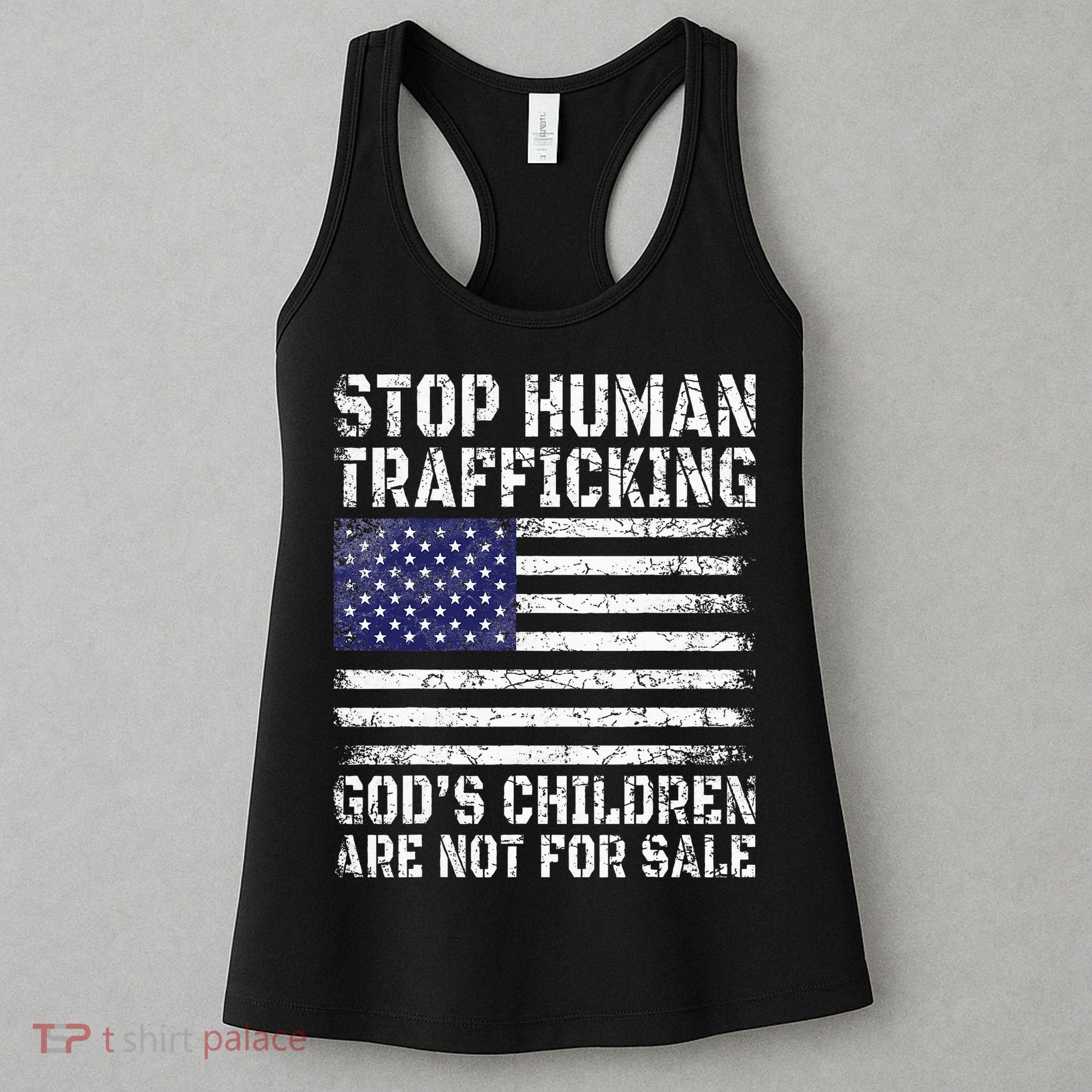 Stop Human Trafficking Gods Children Are Not For Sale Women's Tank Top