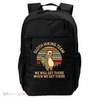 Sloth Hiking Team We Will Get There When We Get There Backpack thumb 0