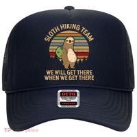 Sloth Hiking Team We Will Get There When We Get There Hat thumb 0