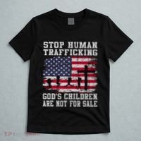 Stop Human Trafficking Gods Children Are Not For Sale T-Shirt thumb 5