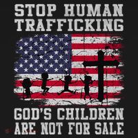 Stop Human Trafficking Gods Children Are Not For Sale T-Shirt thumb 7