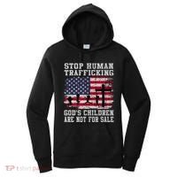 Stop Human Trafficking Gods Children Are Not For Sale Women's Hoodie thumb 0