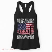 Stop Human Trafficking Gods Children Are Not For Sale Women's Tank Top thumb 0