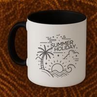 Summer Holiday Tropical Vacation Coffee Mug thumb 2