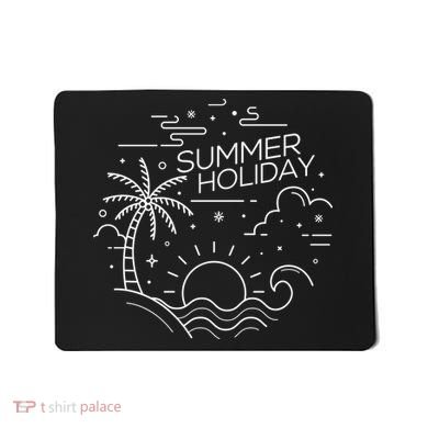 Summer Holiday Tropical Vacation Mousepad