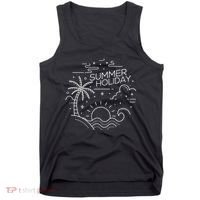 Summer Holiday Tropical Vacation Tank Top thumb 0