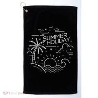 Summer Holiday Tropical Vacation Golf Towel thumb 0