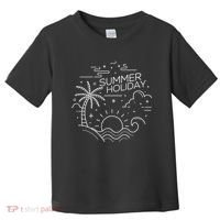 Summer Holiday Tropical Vacation Toddler T-Shirt thumb 0