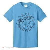 Summer Holiday Tropical Vacation Kids T-Shirt thumb 0