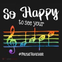 So Happy To See Your Face Back To School Funny Music Teacher Gift Women's Hoodie thumb 2