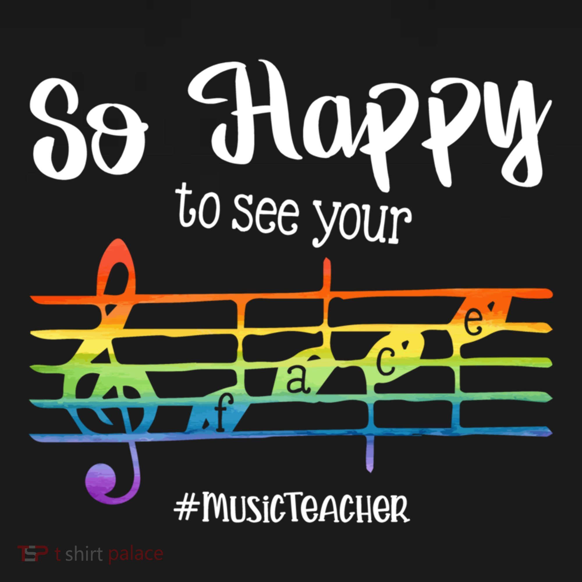 So Happy To See Your Face Back To School Funny Music Teacher Gift Women's Hoodie