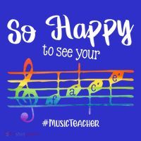 So Happy To See Your Face Back To School Funny Music Teacher Gift Visor thumb 3