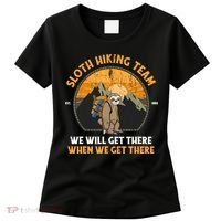 Sloth Hiking Tshirt, Sloth Hiking Team Tshirt TShirt Women's T-Shirt thumb 0