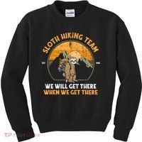 Sloth Hiking Tshirt, Sloth Hiking Team Tshirt TShirt Kids Sweatshirt thumb 0