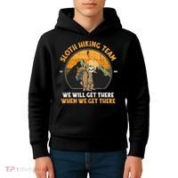 Sloth Hiking Tshirt, Sloth Hiking Team Tshirt TShirt Kids Hoodie thumb 4
