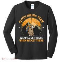 Sloth Hiking Tshirt, Sloth Hiking Team Tshirt TShirt Kids Long Sleeve Shirt thumb 0