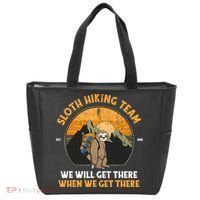 Sloth Hiking Tshirt, Sloth Hiking Team Tshirt TShirt Tote Bag thumb 0