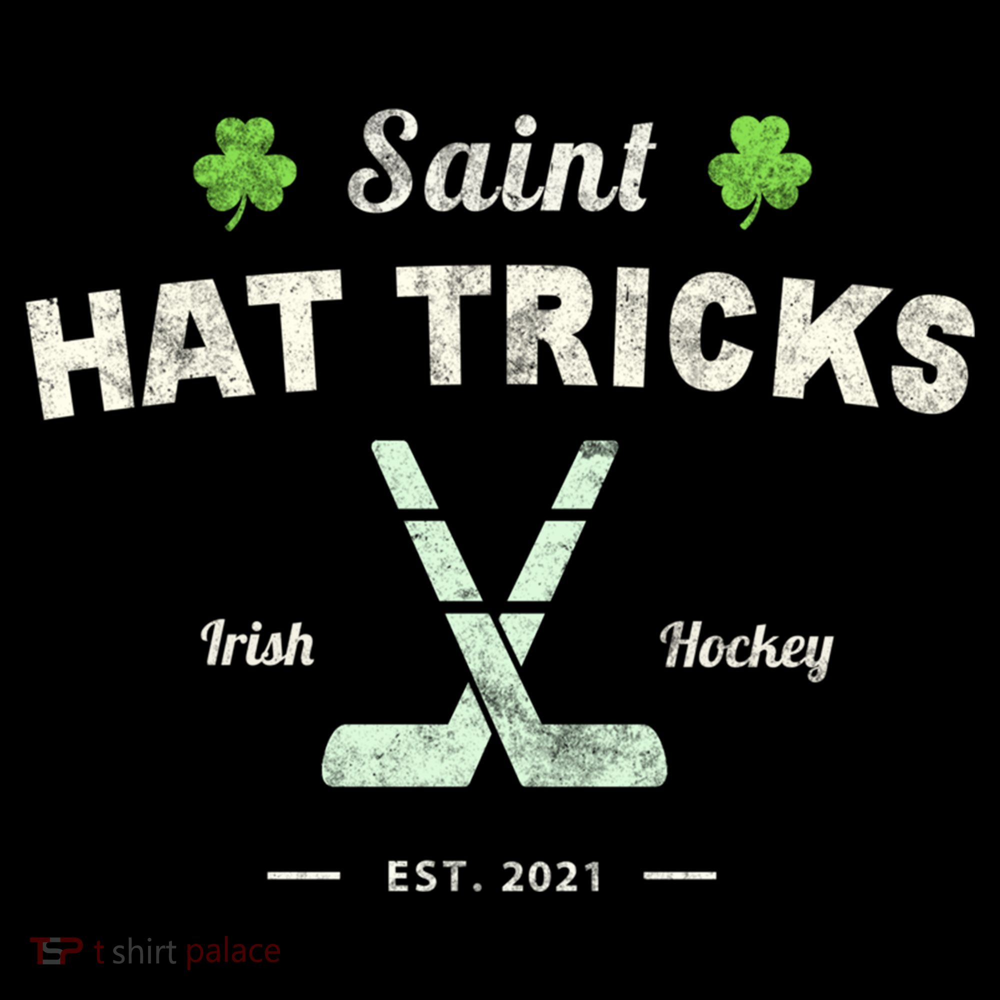 Saint Hat Tricks Funny St Patrick's Day Irish Hockey Club Gift Coffee Mug