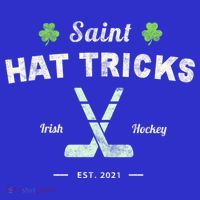 Saint Hat Tricks Funny St Patrick's Day Irish Hockey Club Gift Toddler Hoodie thumb 2