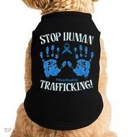 Stop Human Trafficking Awareness Month January 11 Costume Doggie Tank thumb 0