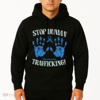 Stop Human Trafficking Awareness Month January 11 Costume Hoodie thumb 2