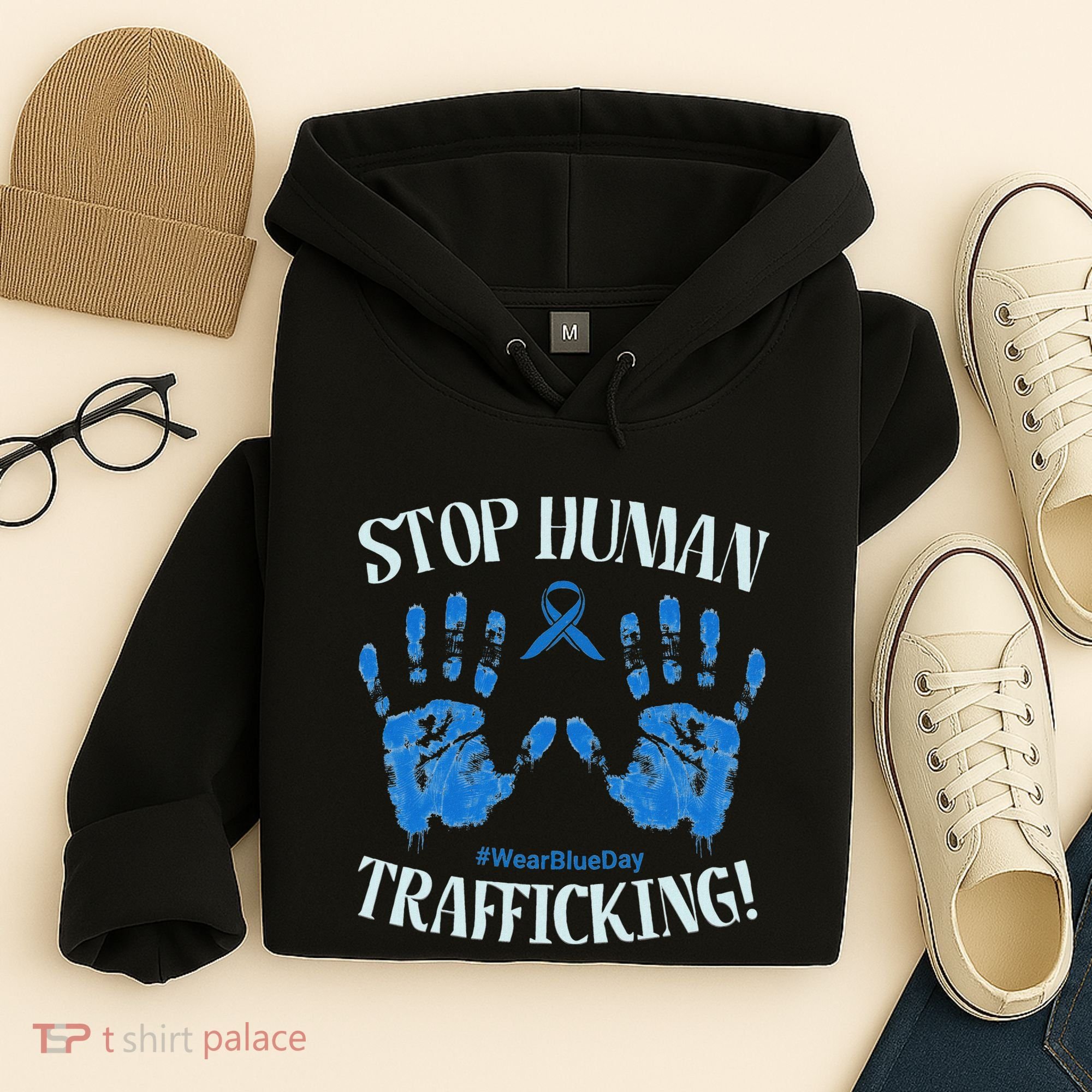 Stop Human Trafficking Awareness Month January 11 Costume Hoodie