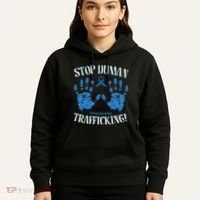 Stop Human Trafficking Awareness Month January 11 Costume Hoodie thumb 5