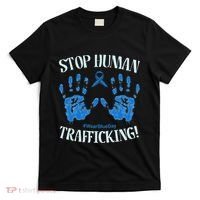 Stop Human Trafficking Awareness Month January 11 Costume T-Shirt thumb 0