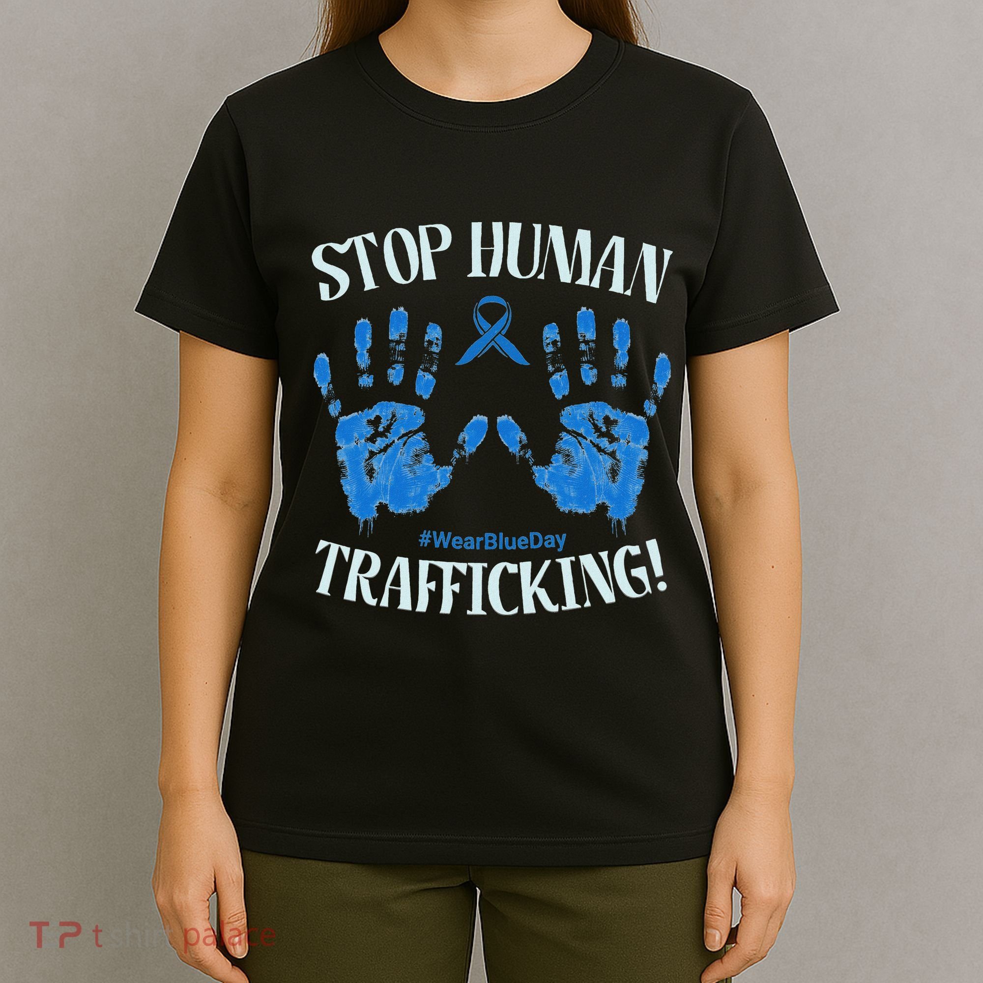 Stop Human Trafficking Awareness Month January 11 Costume T-Shirt
