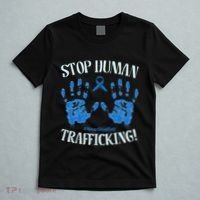 Stop Human Trafficking Awareness Month January 11 Costume T-Shirt thumb 5