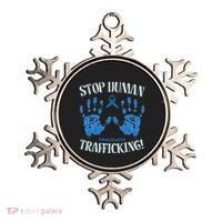Stop Human Trafficking Awareness Month January 11 Costume Ornament thumb 0