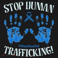 Stop Human Trafficking Awareness Month January 11 Costume Women's Tank Top thumb 5