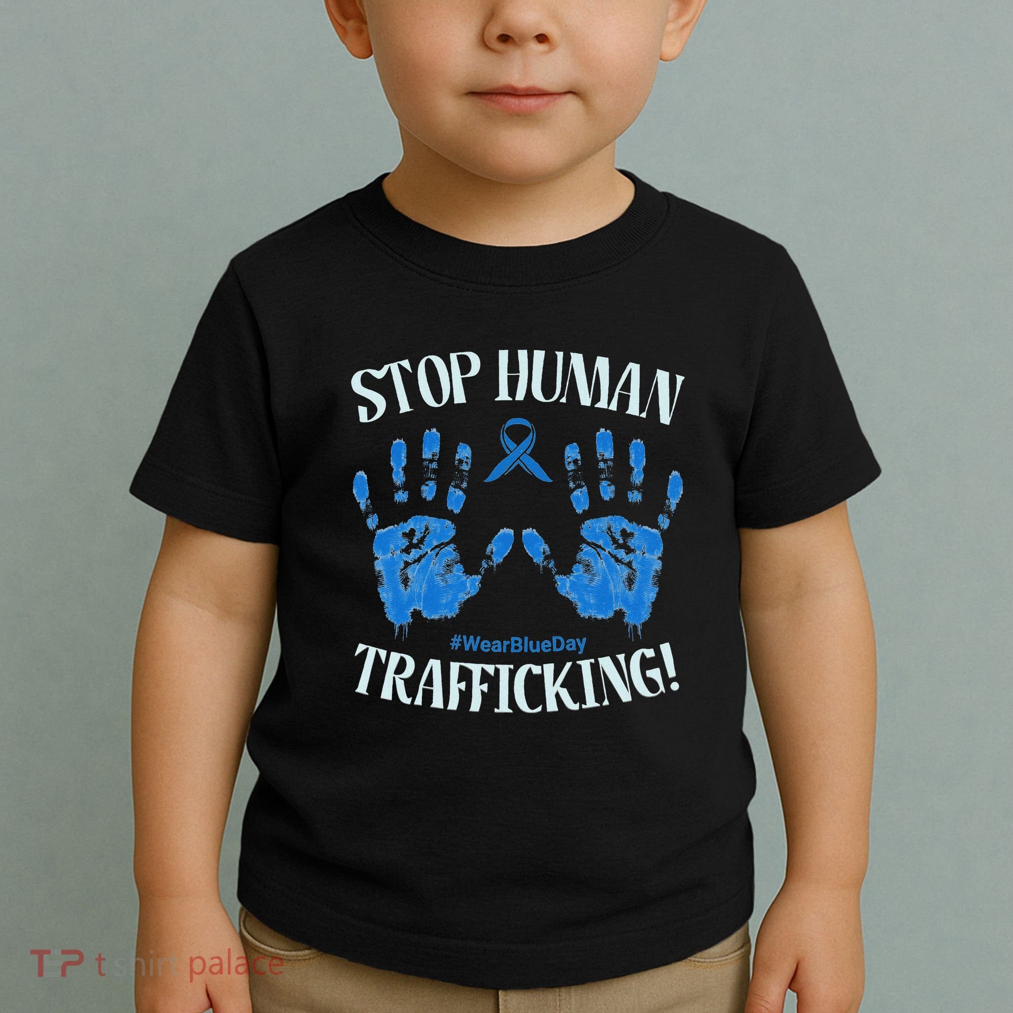 Stop Human Trafficking Awareness Month January 11 Costume Toddler T-Shirt