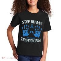 Stop Human Trafficking Awareness Month January 11 Costume Kids T-Shirt thumb 2