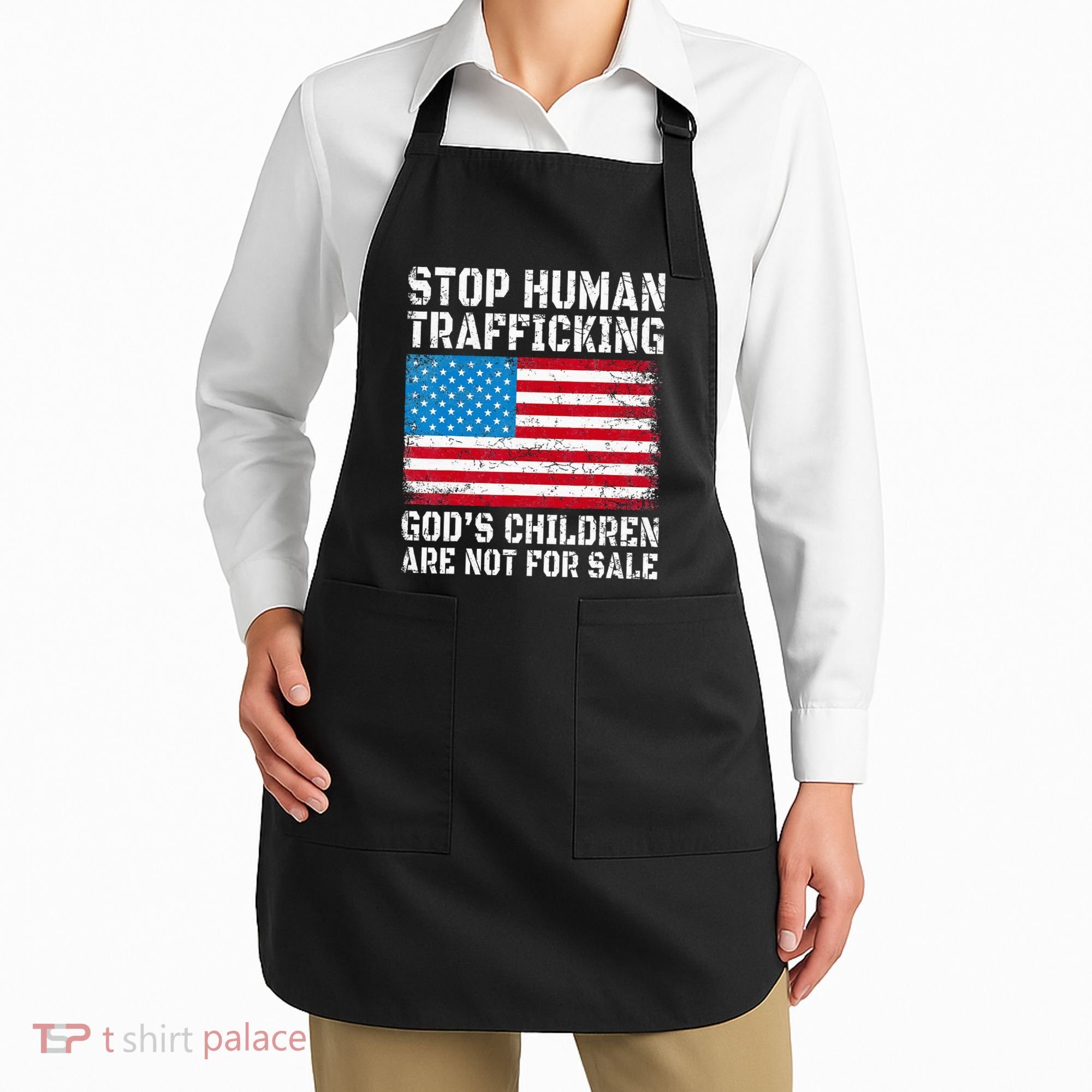 Stop Human Trafficking God's Children Are Not For Sale Apron
