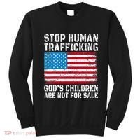 Stop Human Trafficking God's Children Are Not For Sale Sweatshirt thumb 0