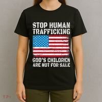 Stop Human Trafficking God's Children Are Not For Sale T-Shirt thumb 4
