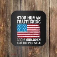 Stop Human Trafficking God's Children Are Not For Sale Coaster thumb 0
