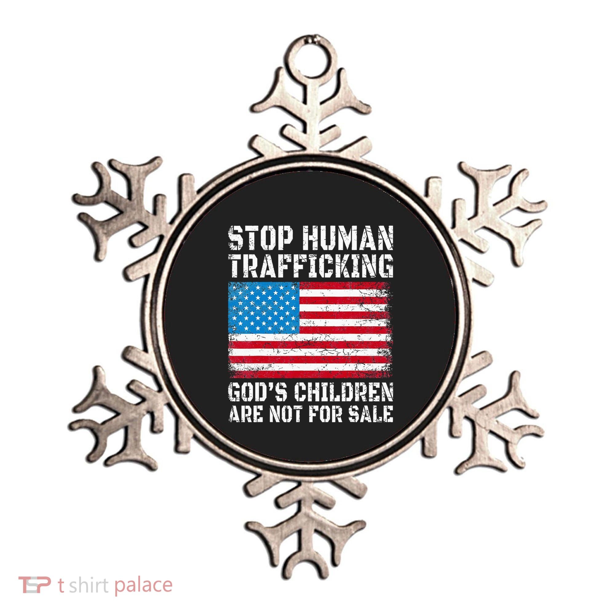 Stop Human Trafficking God's Children Are Not For Sale Ornament