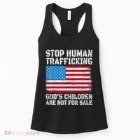 Stop Human Trafficking God's Children Are Not For Sale Women's Tank Top thumb 0