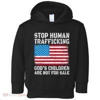 Stop Human Trafficking God's Children Are Not For Sale Toddler Hoodie thumb 0
