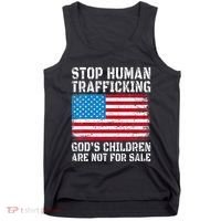 Stop Human Trafficking God's Children Are Not For Sale Tank Top thumb 0