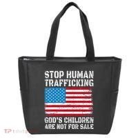 Stop Human Trafficking God's Children Are Not For Sale Tote Bag thumb 0
