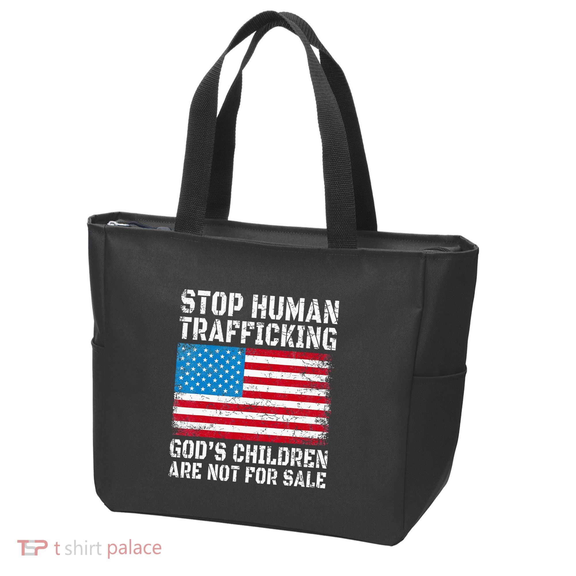 Stop Human Trafficking God's Children Are Not For Sale Tote Bag