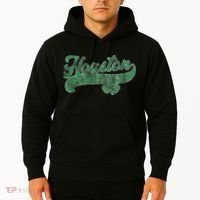 Shamrock Houston Texas Irish St. Patrick's Day Hoodie thumb 2