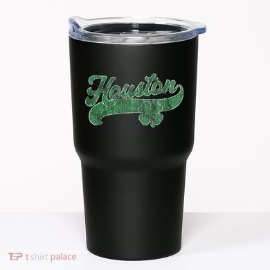 Shamrock Houston Texas Irish St. Patrick's Day Tumbler