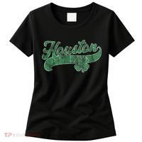 Shamrock Houston Texas Irish St. Patrick's Day Women's T-Shirt thumb 0