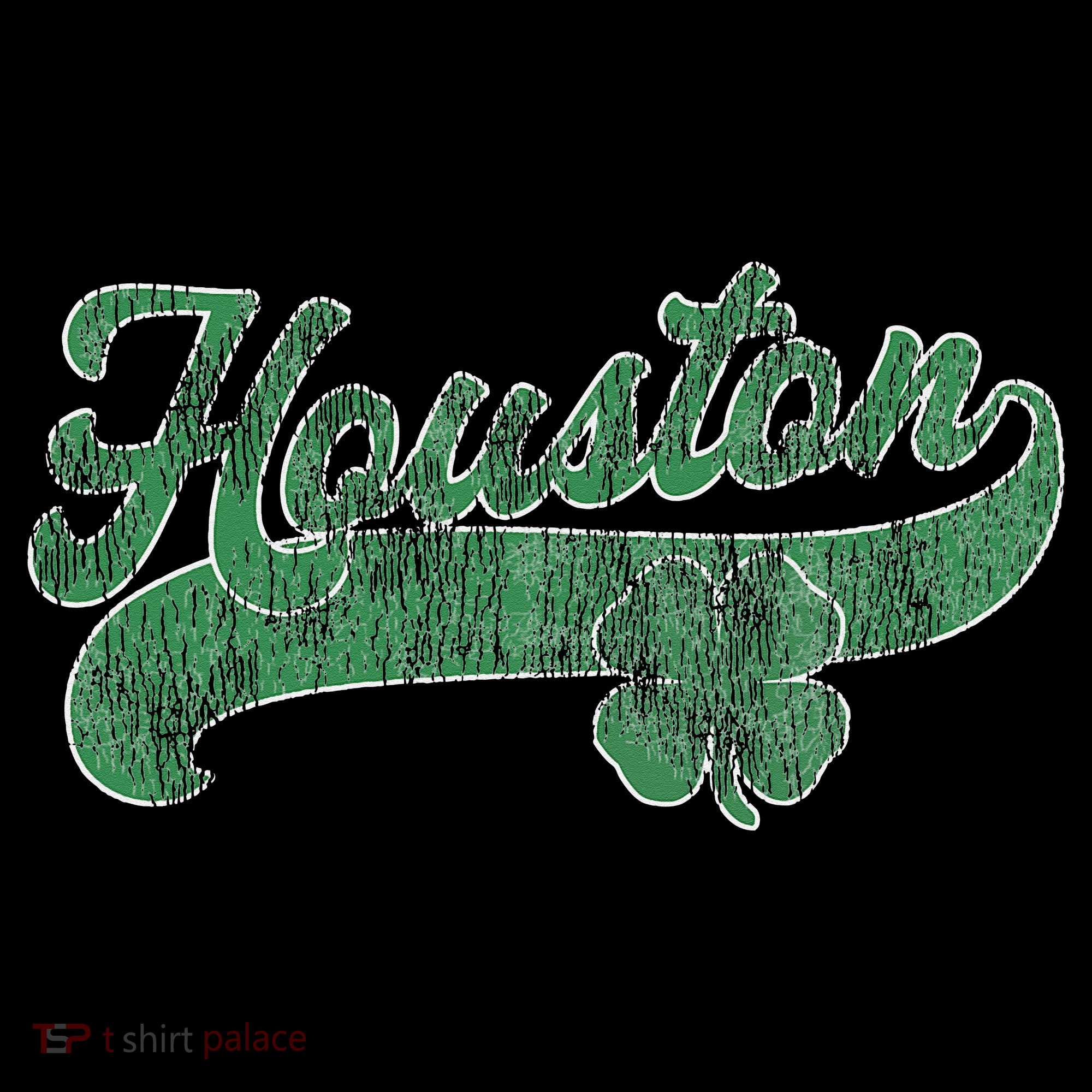Shamrock Houston Texas Irish St. Patrick's Day Women's T-Shirt