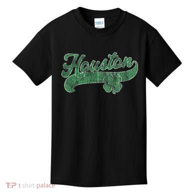 Shamrock Houston Texas Irish St. Patrick's Day Kids T-Shirt