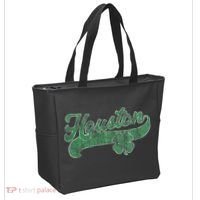 Shamrock Houston Texas Irish St. Patrick's Day Tote Bag thumb 2